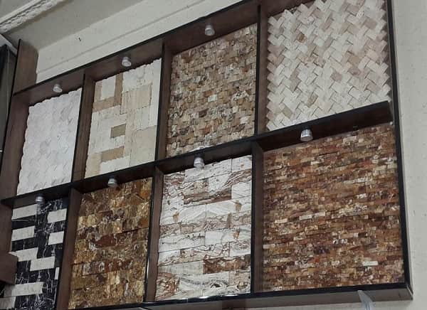 سنگ آنتیک تزئینی مخصوص دکور داخلی و نمای ساختمان